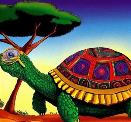  The Clever Tortoise!: Un racconto popolare nigeriano del XVII secolo che celebra la saggezza e l'astuzia.